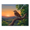 Songbird at Sunset Paint by Numbers