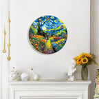 Starry Night Paint by Numbers Clock
