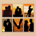 Sunset Love Mini Paint by Numbers