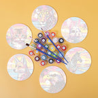 Sunset Wildlife Paint by Numbers Coasters