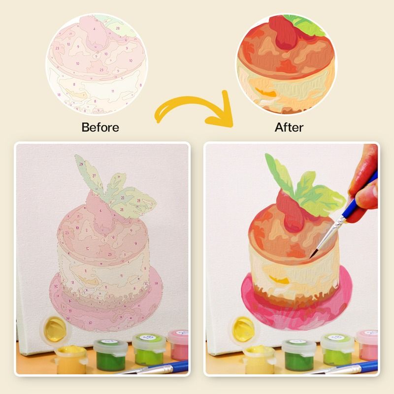 Sweet Treats Mini Paint by Numbers