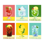 Sweet Treats - 6 Mini Paintings