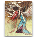 The Six Swans Fairy Tale Paint by Numbers