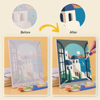 Timeless Cities - 6 Mini Paintings