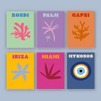 Tropical Destinations Mini Paint by Numbers