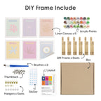 Tropical Destinations Mini Paint by Numbers