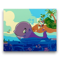 Whale Treasure Adventure Kids Paint by Numbers