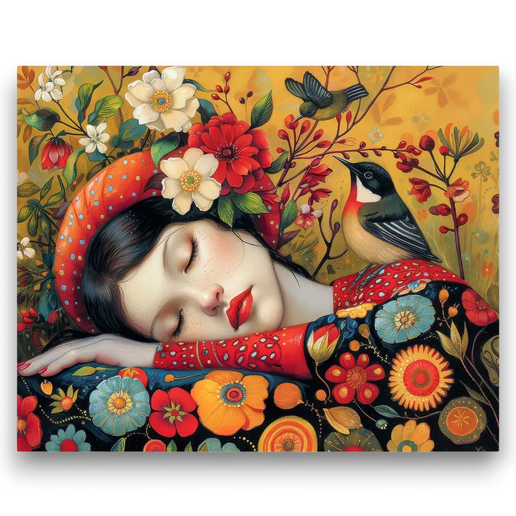 Whimsical Garden Dreamer Paint by Numbers