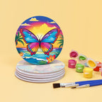 Wildlife Wonders Paint by Numbers Coasters