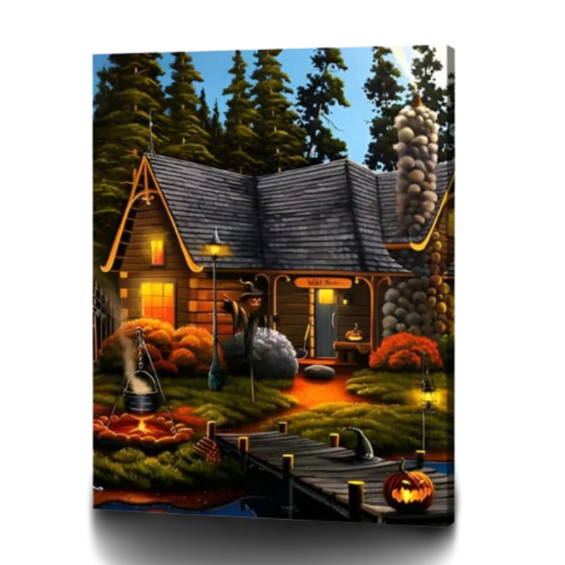 Witch's Haven Paint by Numbers