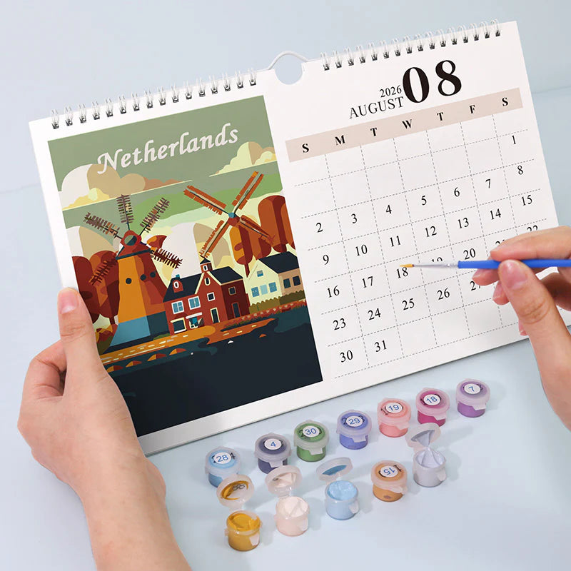Paint by Numbers Calendar