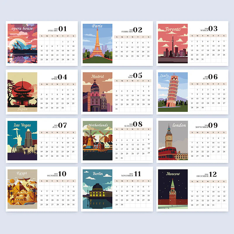 Paint by Numbers Calendar