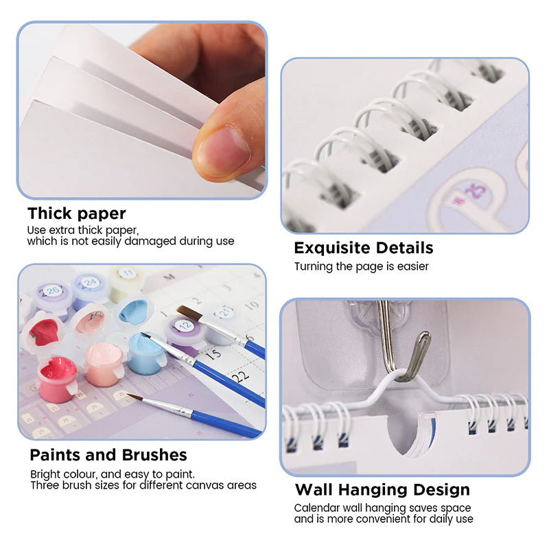 Paint by Numbers Calendar