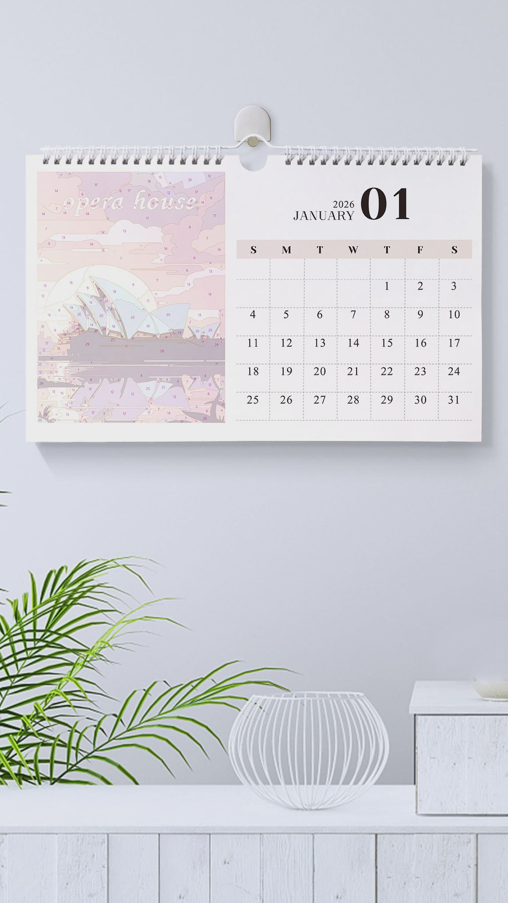 Paint by Numbers Calendar
